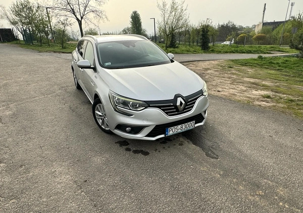 Renault Megane cena 43000 przebieg: 205000, rok produkcji 2016 z Poznań małe 301